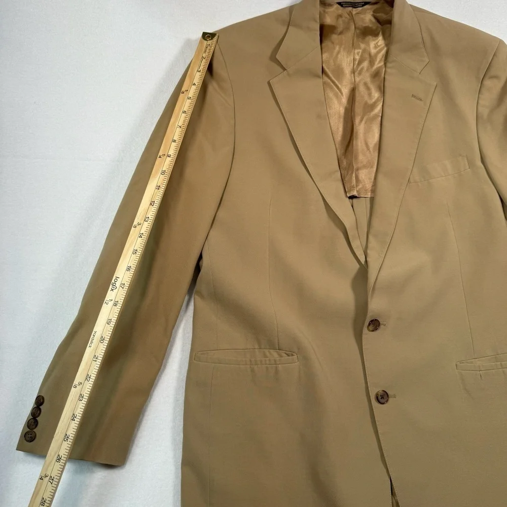 John Weitz Blazer Suit Jacket Mens Size 48L* Tan